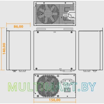 Блок питания Seasonic SSP-600ES2 600W картинка 5